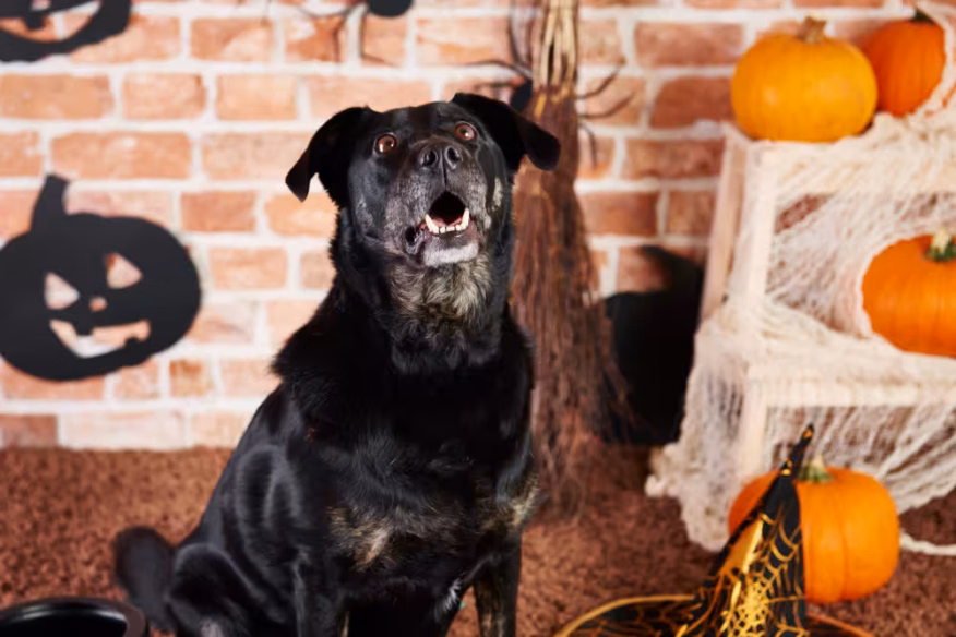 wildlife friendly halloween decorations with pet